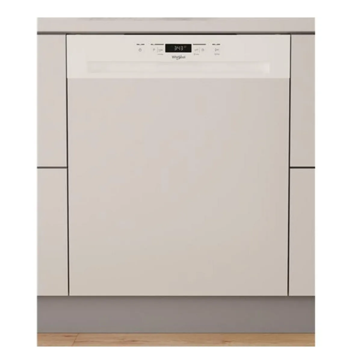 WHIRLPOOL  Lave-vaisselle semi-encastrable - W3PFD636W