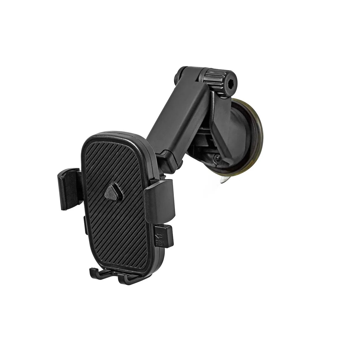 Nedis Noir Support Voiture Pour Smartphone Jusqu'à 7" Avec Ventouse Et Bras Extensible
