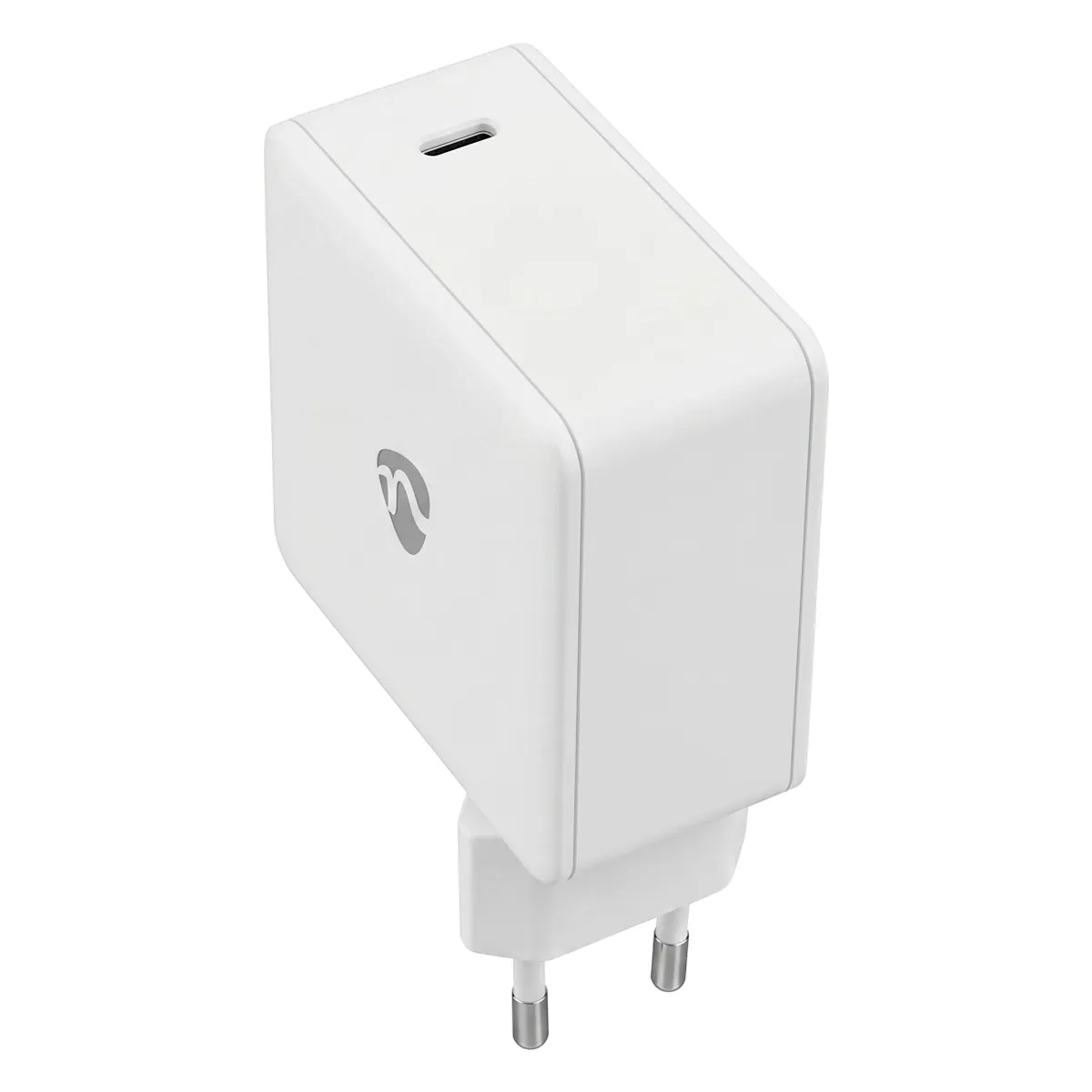 Nedis Blanc Chargeur Gan 100W Usb-C Power Delivery Haute Performance