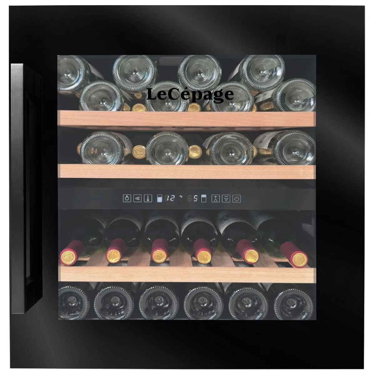 LECEPAGE Cave &agrave; vin encastrable AGCS36VN2ZBI L&eacute;cepage 36 bouteilles 2 zones