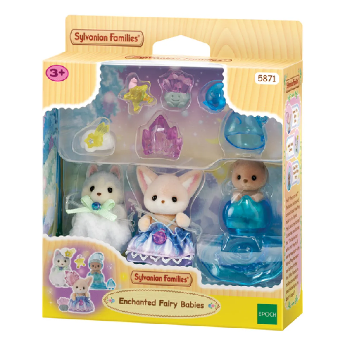 Sylvanian Families Multicolore Figurines Les Bébés Enchantés - Image 3