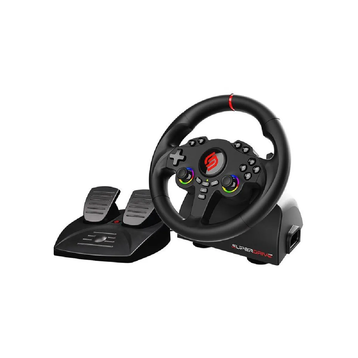 Subsonic Volant De Course Avec Pédales