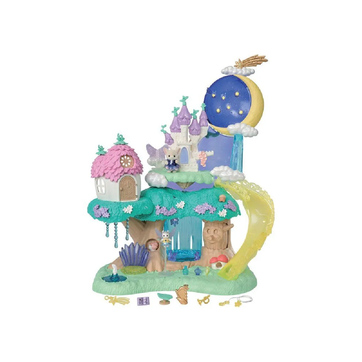 Sylvanian Families 5857 Woodland Wonder Castle - Château Fée et Fennec Caleb