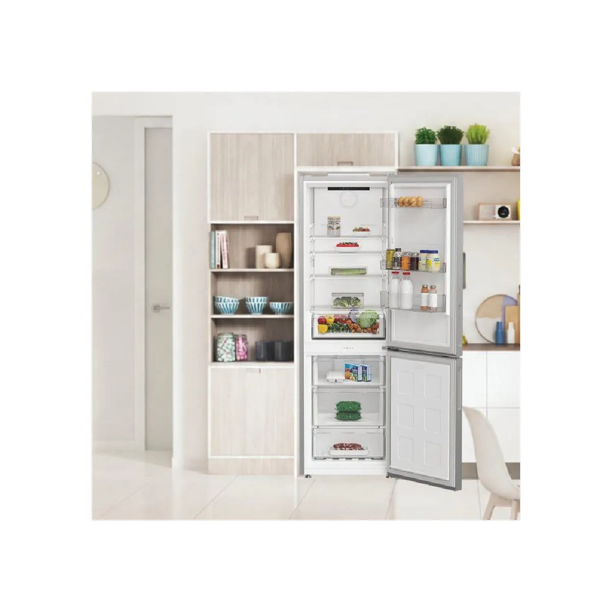 Réfrigérateur combiné congélateur INDESIT INK25362S5E 2 portes 315 186x60x66 cm - vue 6