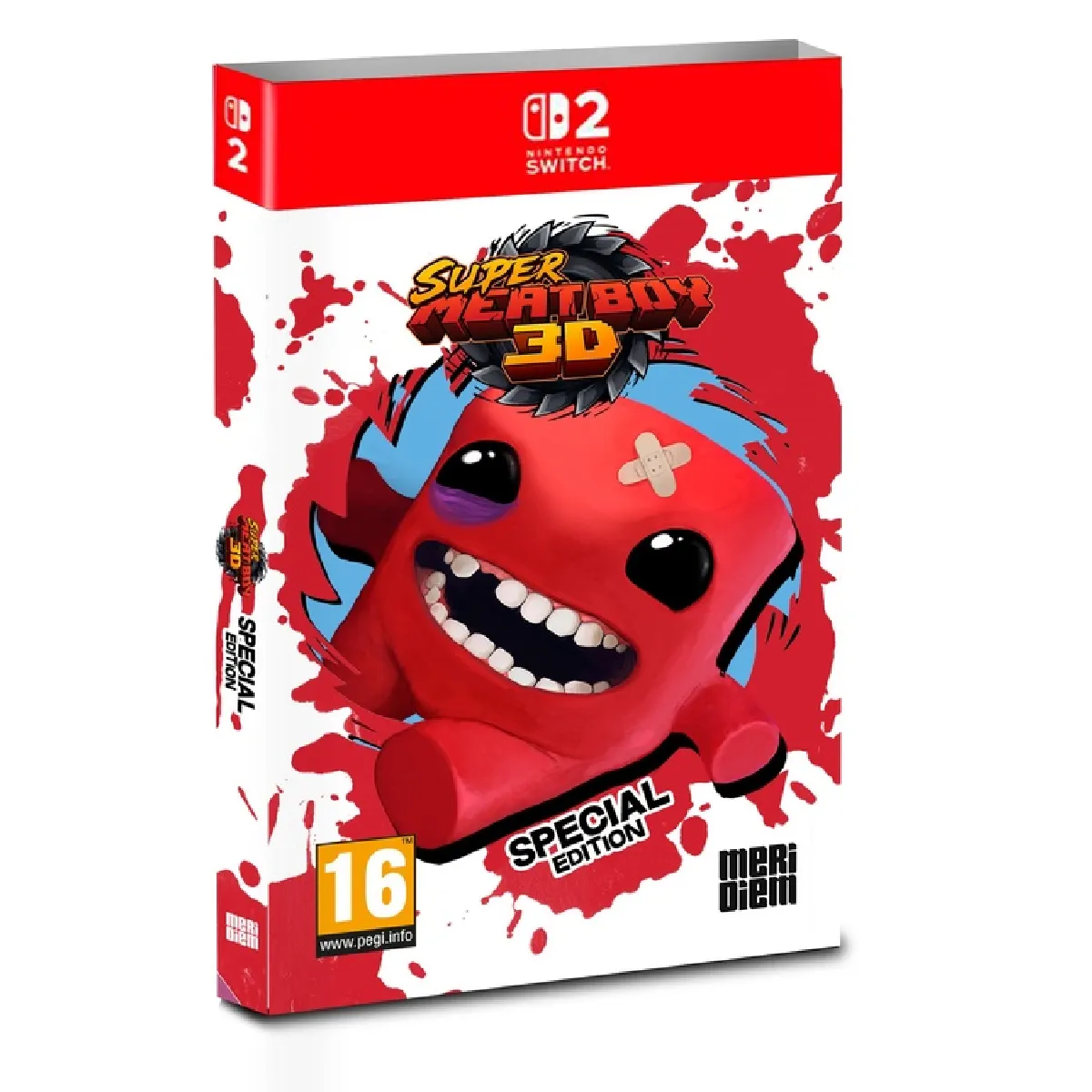 SUPER MEAT BOY 3D – Jeu Nintendo Switch 2 – Special Edition - vue 6