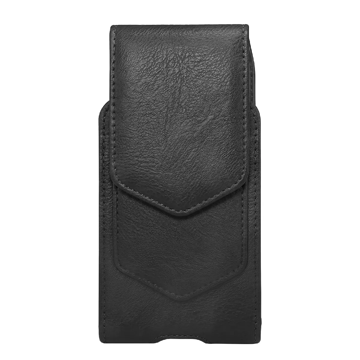 Avizar Noir Étui Ceinture Pour Smartphone 6.1" Fermeture Magnétique Avec Porte-Carte