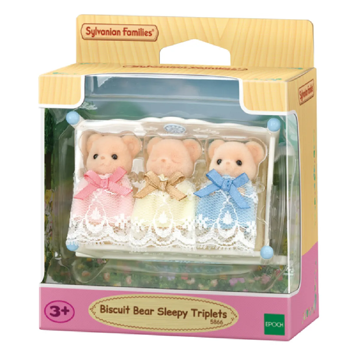 Les triplés Ours Biscuit SYLVANIAN FAMILIES 5866 Mini univers - vue 10