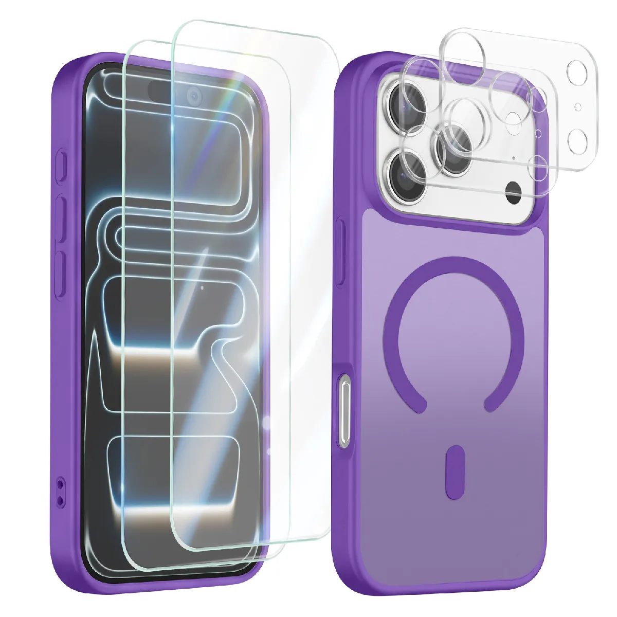 Avizar Violet Pack Protection Iphone 17 Pro