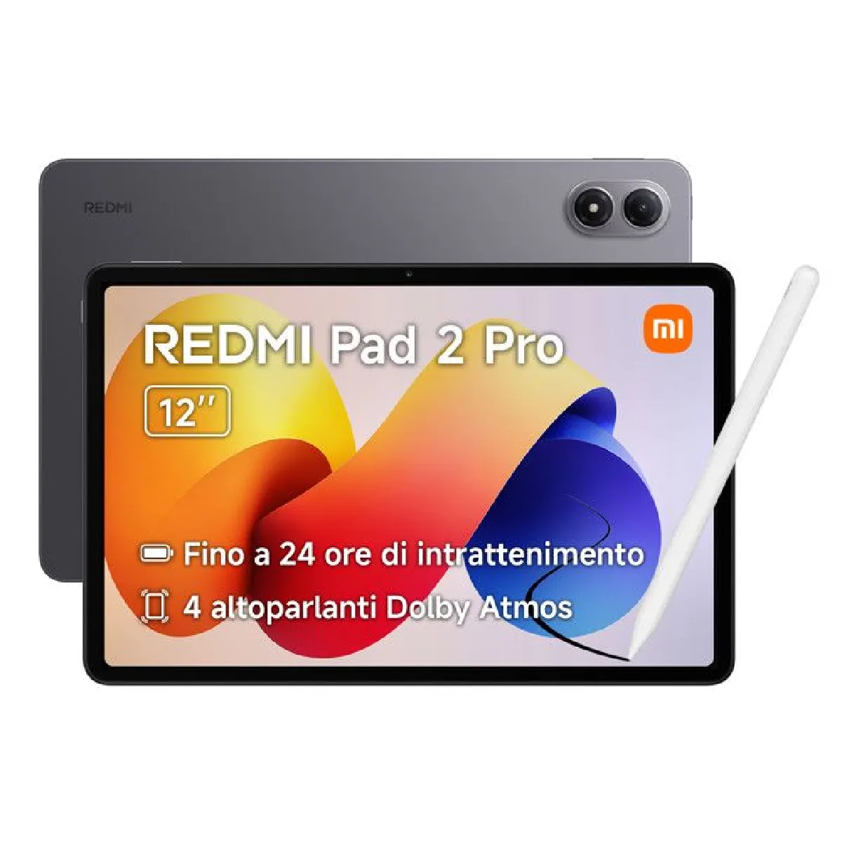 Xiaomi Redmi Pad 2 Pro Grigio 12.1 Snapdragon 7s Gen 4 6GB RAM - vue 6