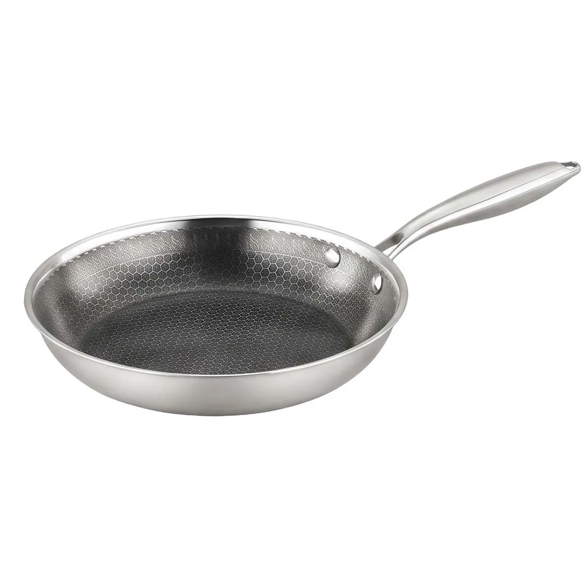 Swiss Haus Gris Poêle De Cuisson 20 Cm Avec Poignées Isolantes Résistant