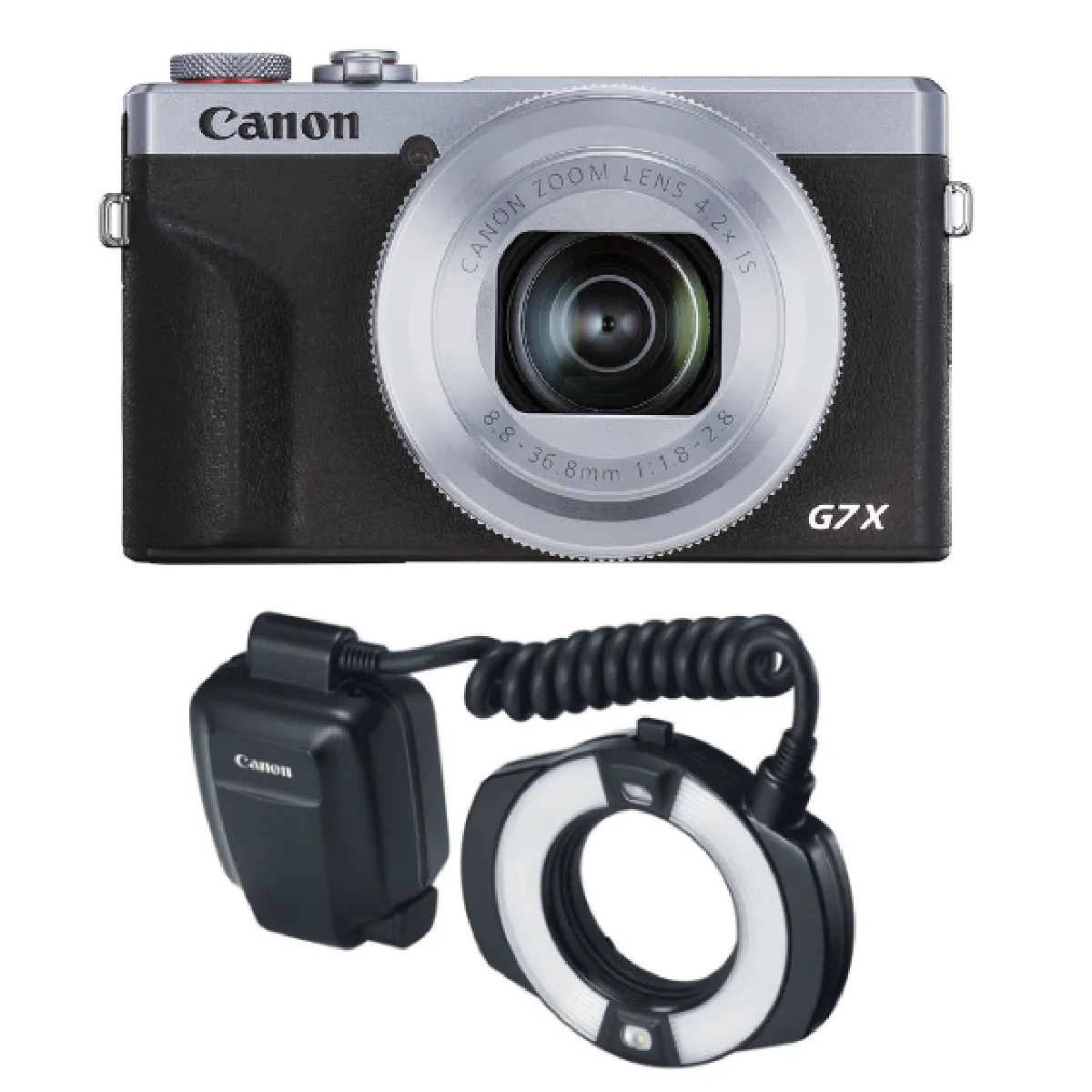 Canon PowerShot G7 X Mark III Argent - vue 1