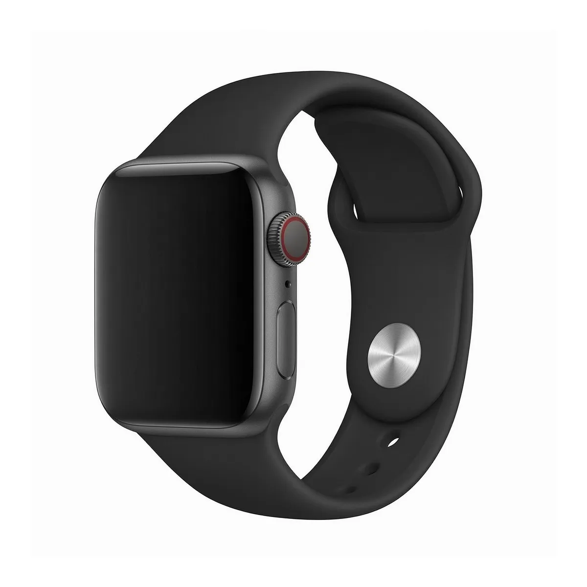 DEVIA  Bracelet Sport pour Watch 38 / 40 / 41mm R&eacute;sistant et Confortable Noir