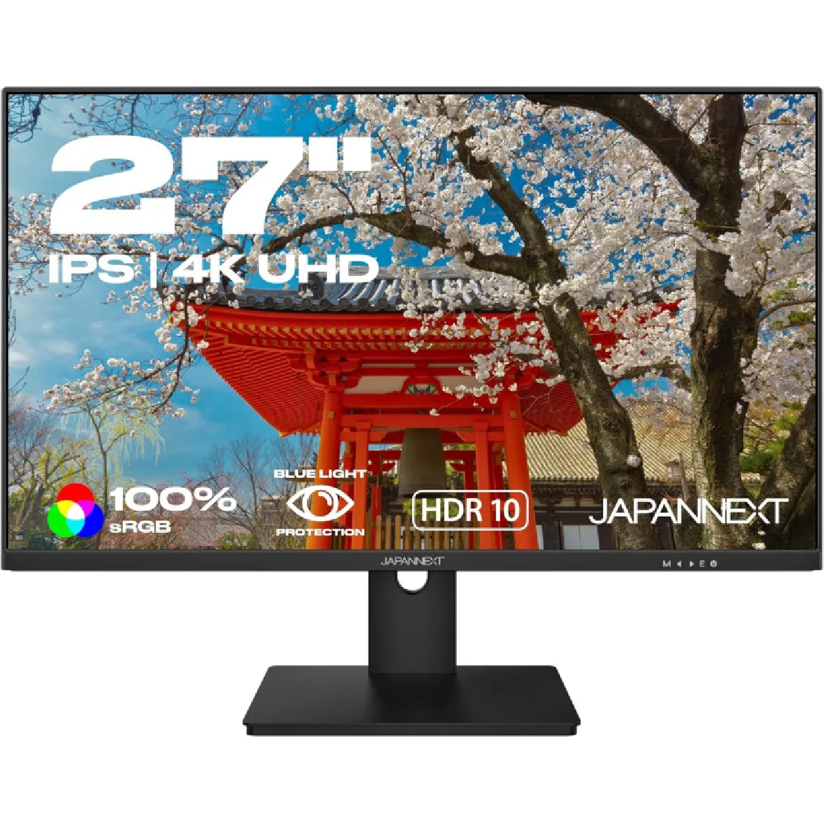 Japannext Jnips270uhd60f9 Ecran Led 27 4K Uhd(3840X2160) À 60Hz Ips 350 Cd/M - Neuf - Image 3