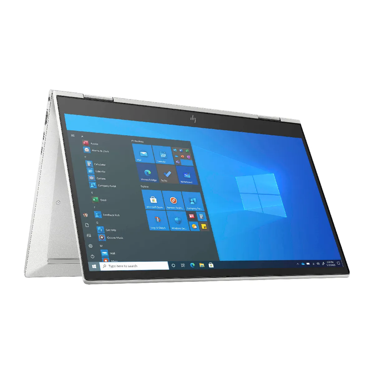 HP EliteBook x360 830 G8 Intel Core i5 13 3 2 4 GHz 8 Go Intel Iris Xe Graphics AZERTY Très bon état - vue 3