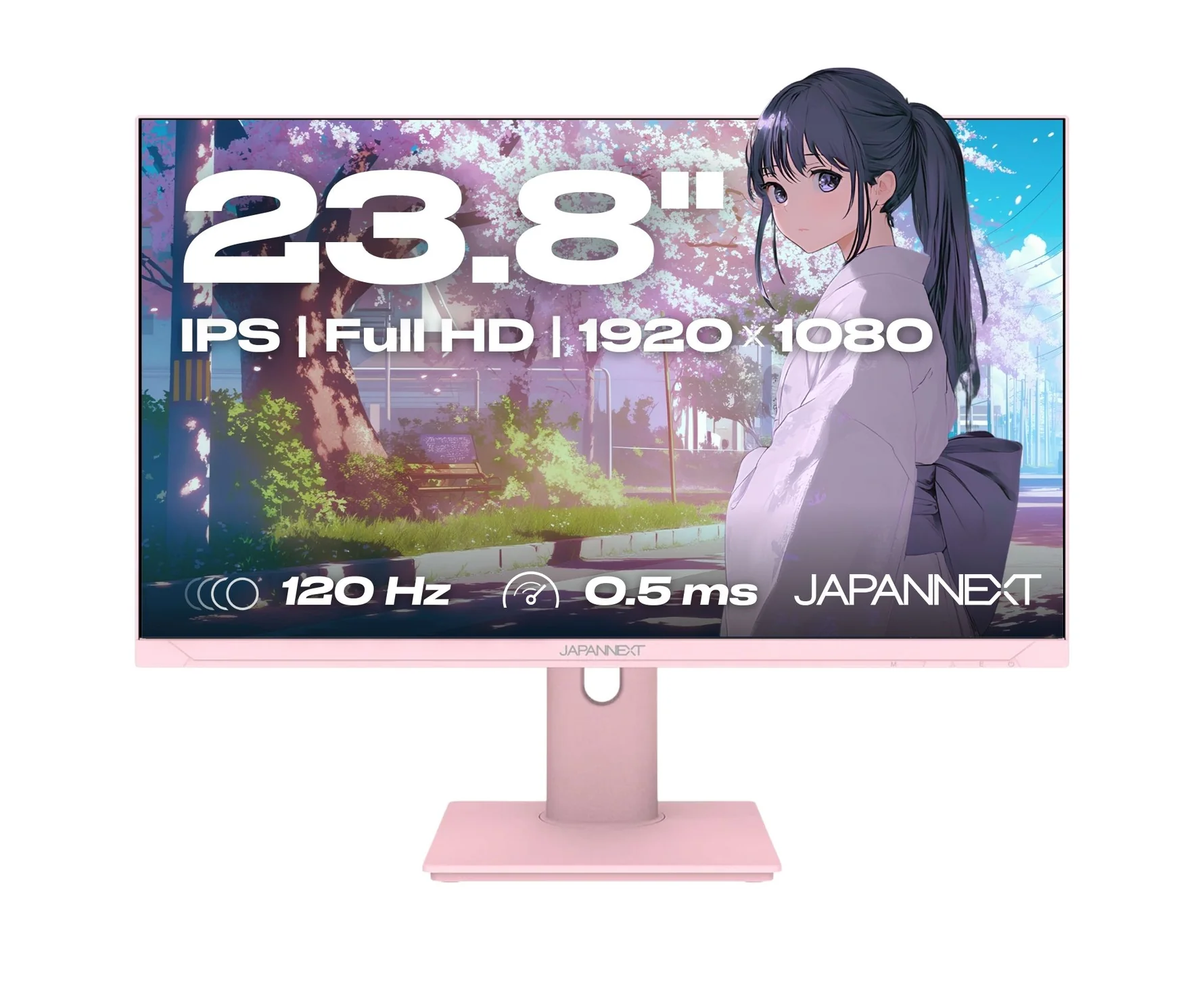 Japannext Rose 23.8" Ips - Jn-Ips238g120f-Pk