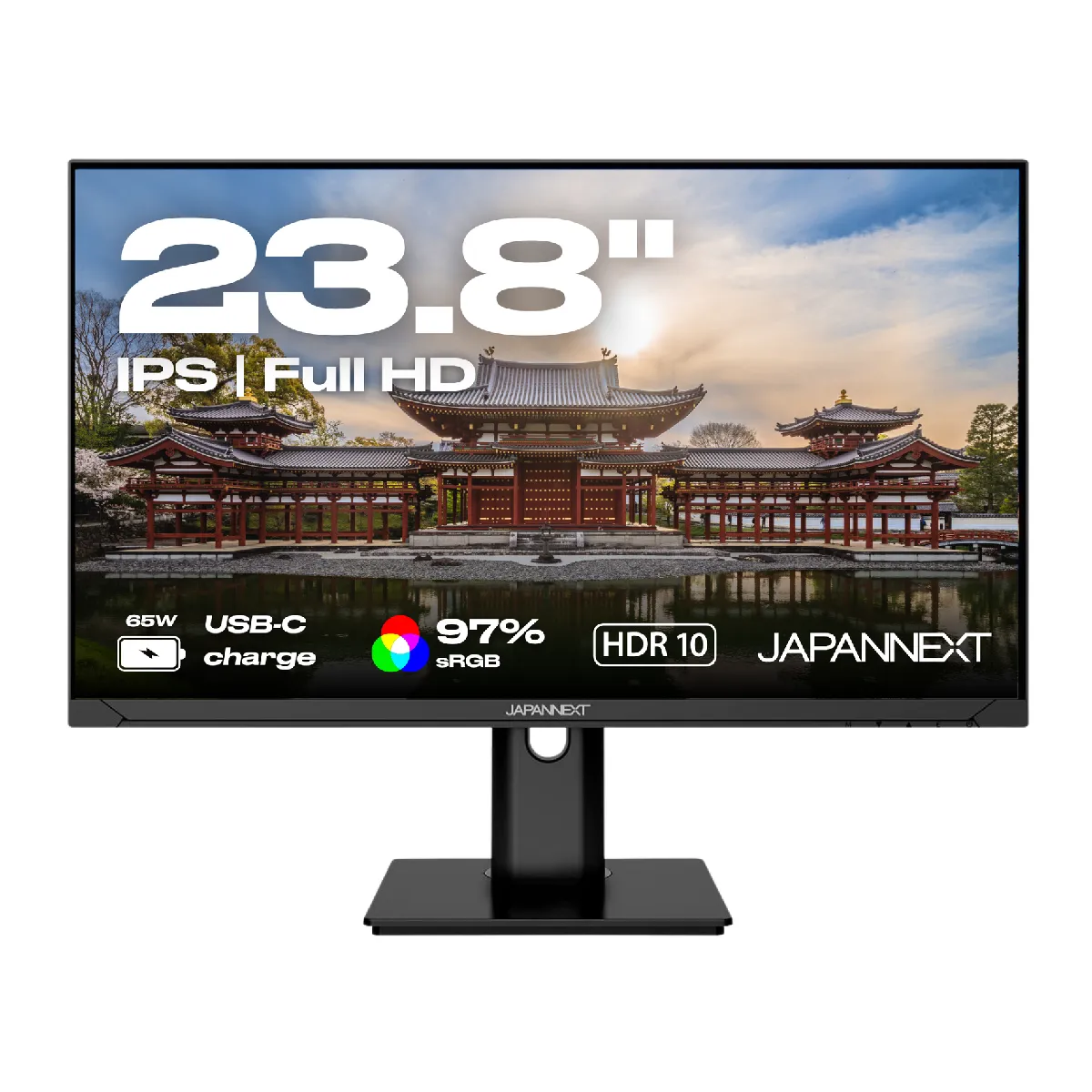 Japannext 23.8" Lcd - Jn-Ips238uhd60f-C65w-Hsp