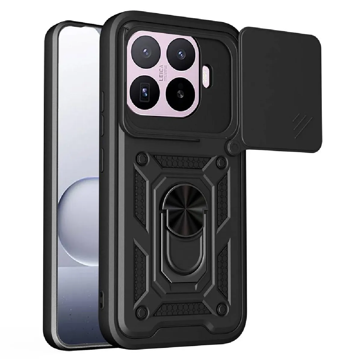 Htdmobiles Noir Coque Rigide Antichoc Xiaomi 17T 5G