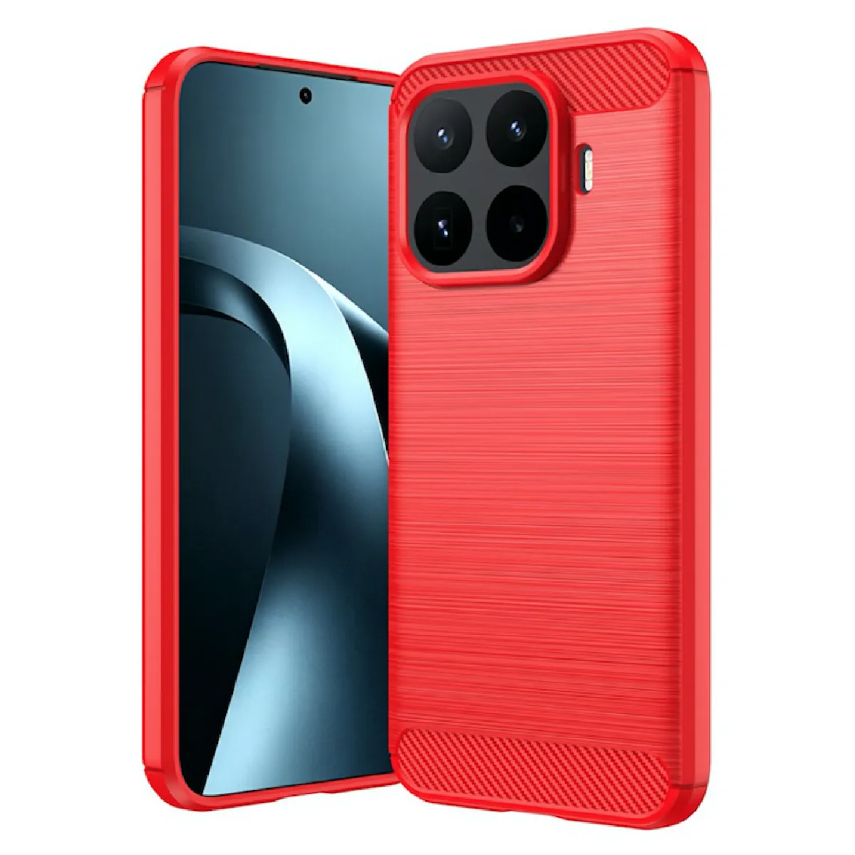 Htdmobiles Rouge Coque Silicone Et Verre Trempé Xiaomi 17T Pro 5G