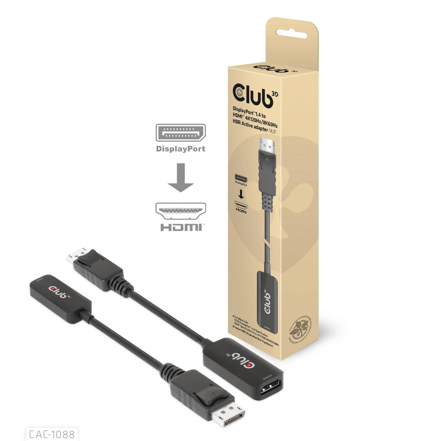 Club 3D Boîtier De Conversion Vidéo