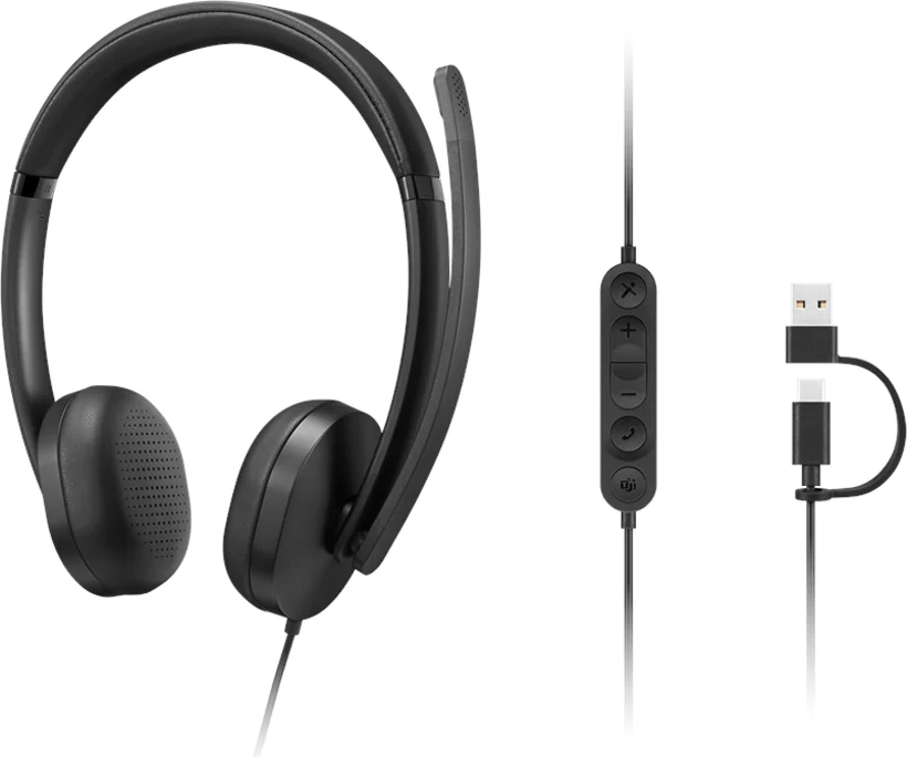 Lenovo Casque VoIP filaire 5000 (Teams)