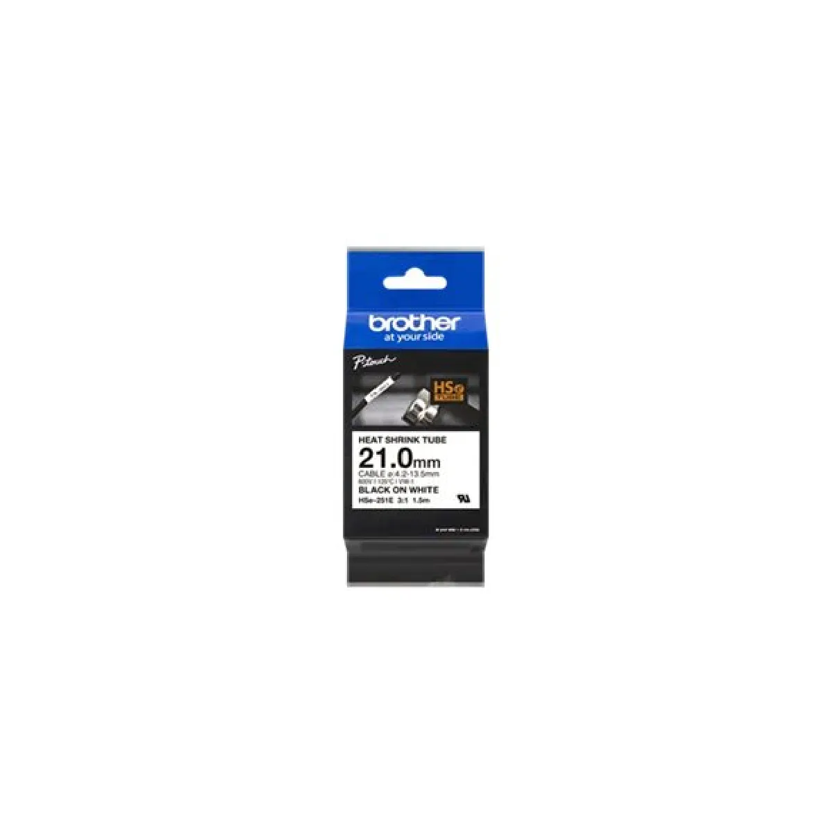 Brother Ruban 21mm Thermo Retract - vue 2