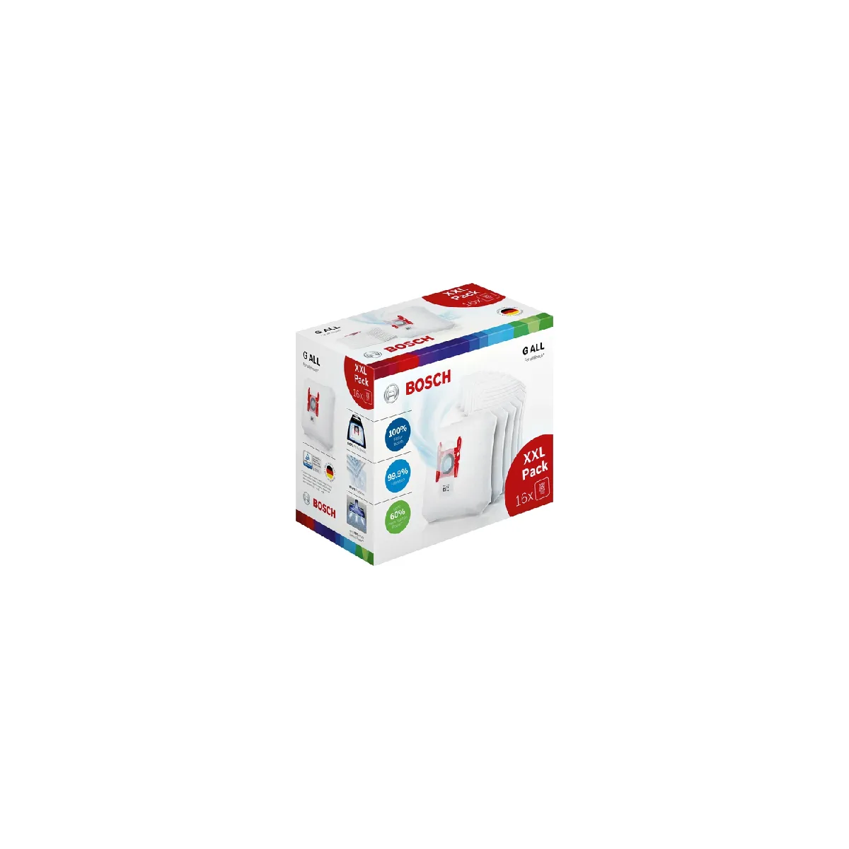 Sac pour aspirateur Bosch BBZ16GALL 16 pièces Filtre à poussière - vue 9