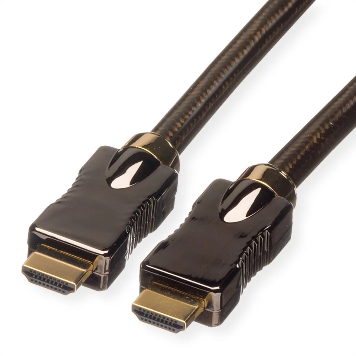 Roline Noir Câble Hdmi 4K - 3 M