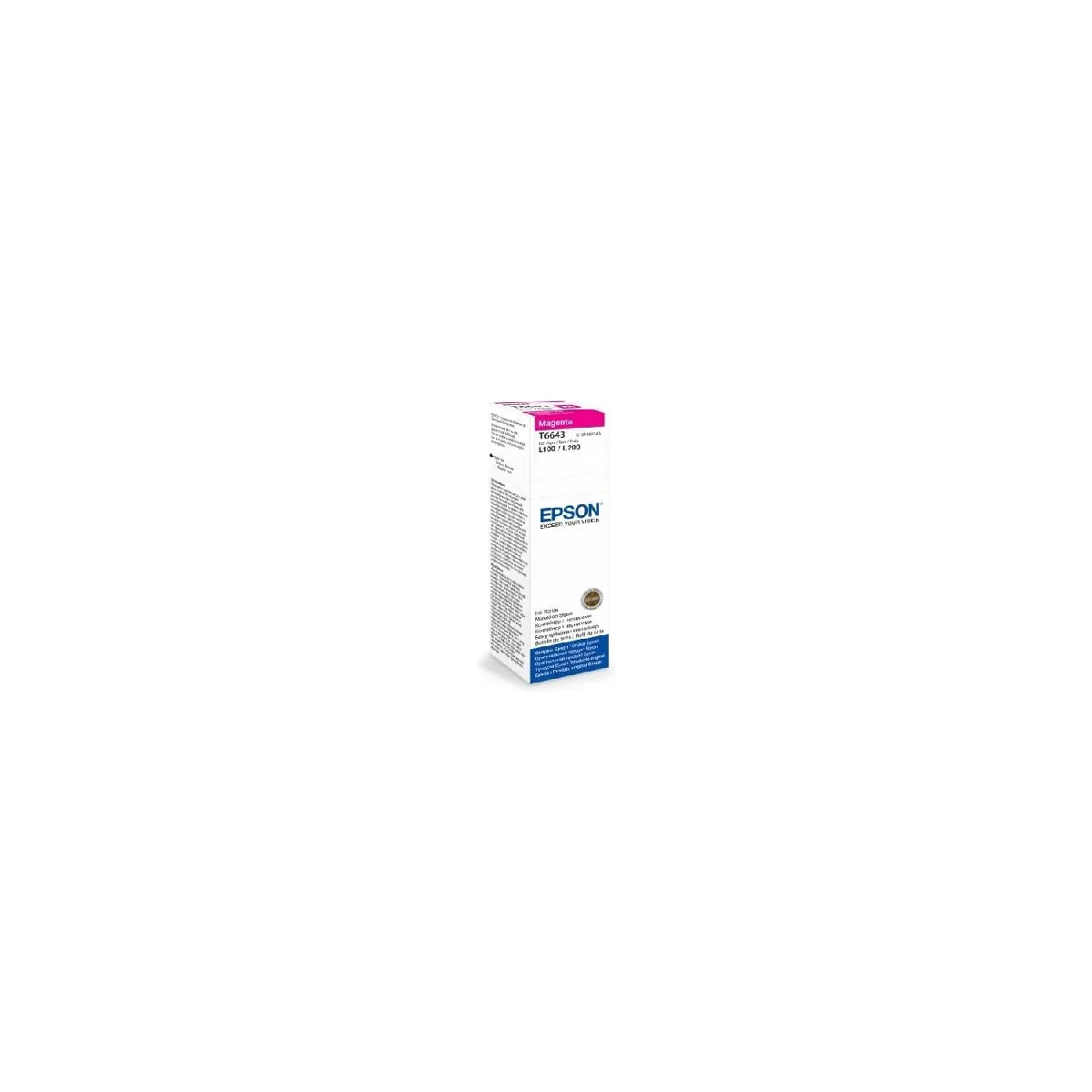 Epson T6643 - Flacon d'encre magenta (70 ml)