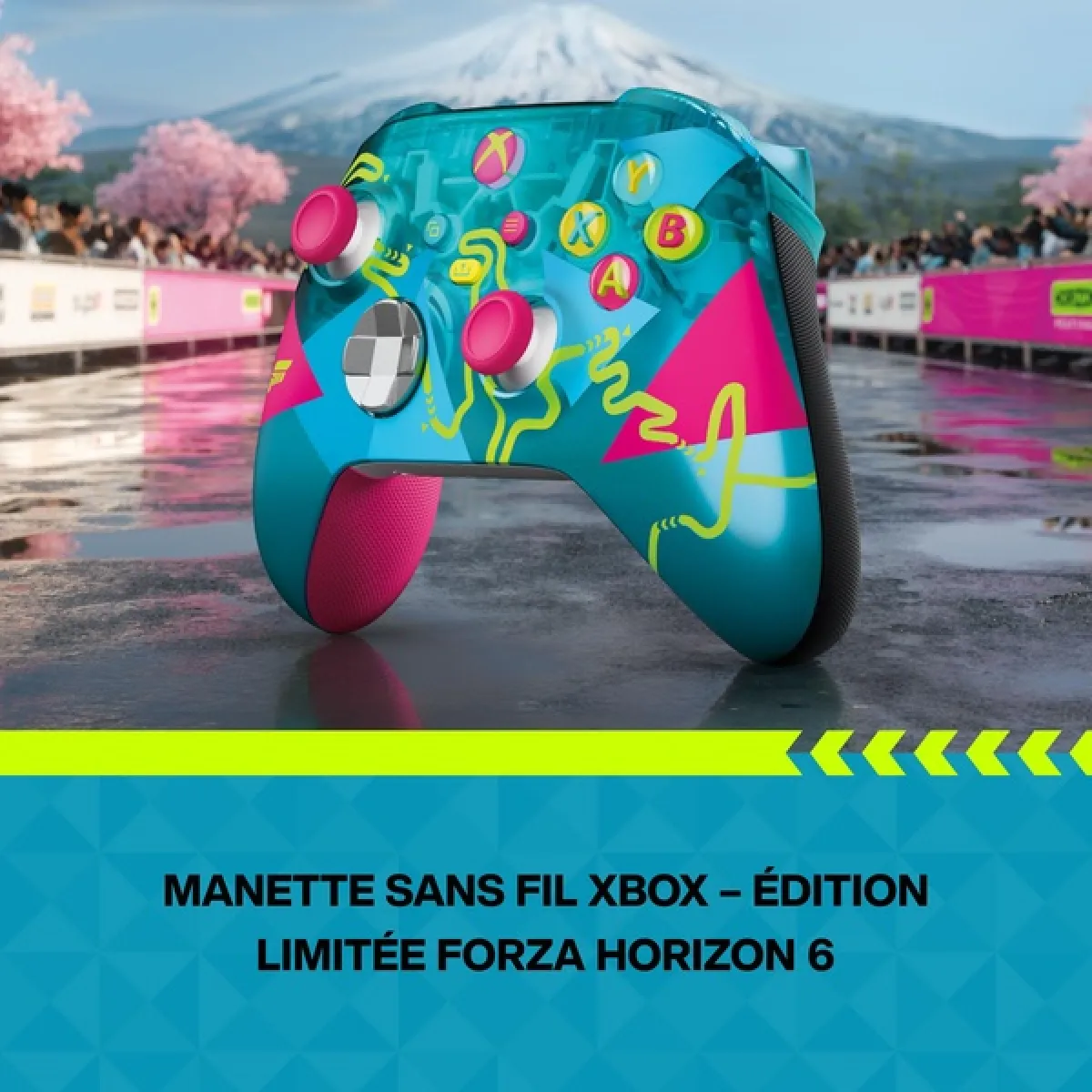 Manette sans fil Microsoft Forza Horizon 6 Edition limitée pour Xbox et PC - vue 10
