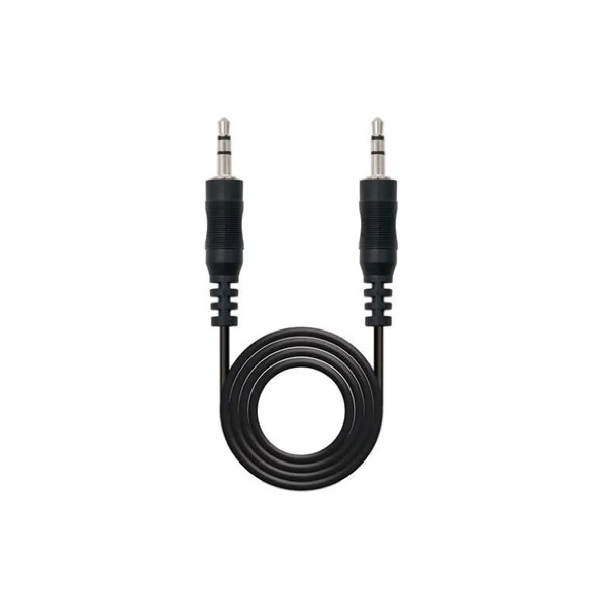 Nanocable Noir Câble Audio Jack 3,5 Mm Mâle-Mâle - 20 M