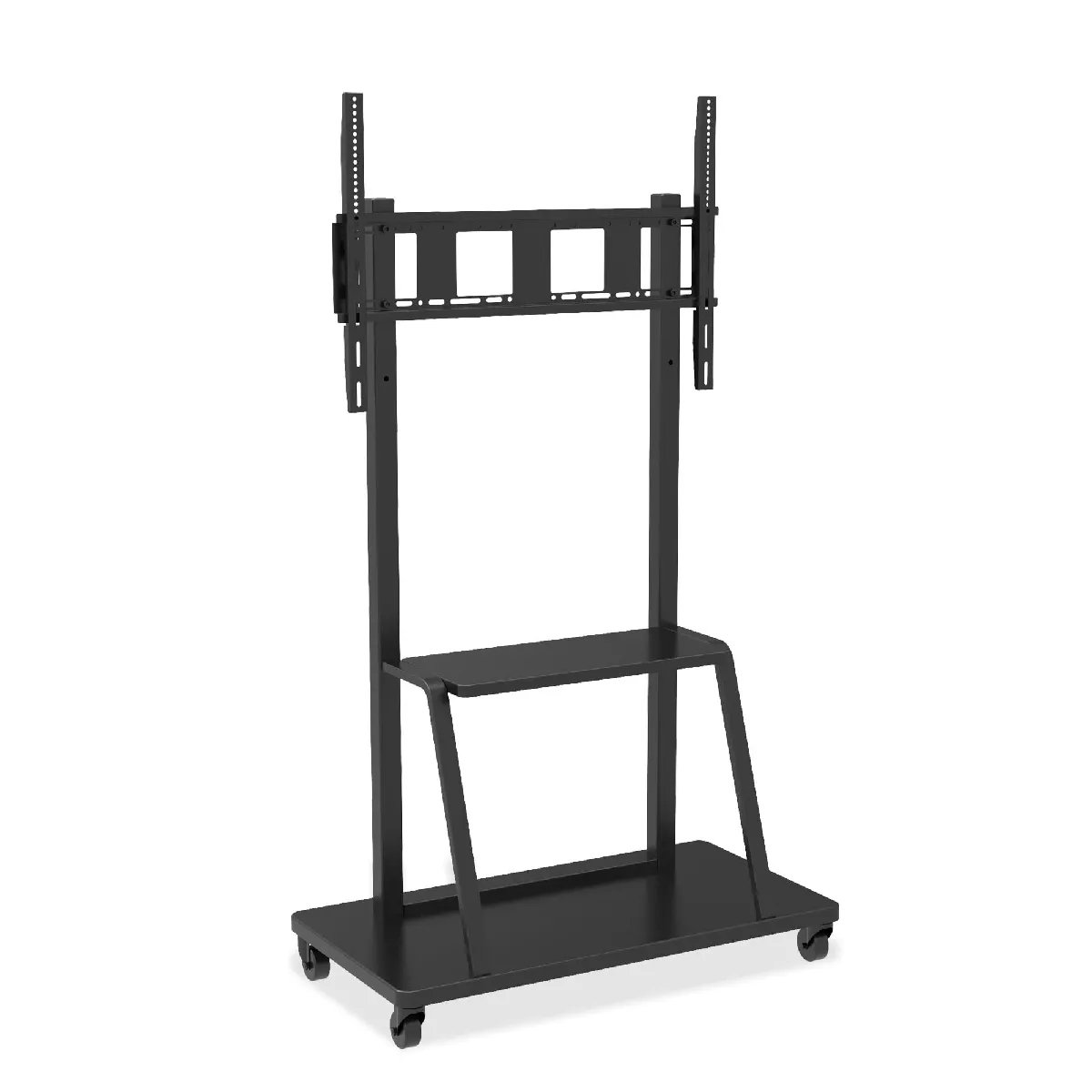 Techly Noir Chariot Pour Tv