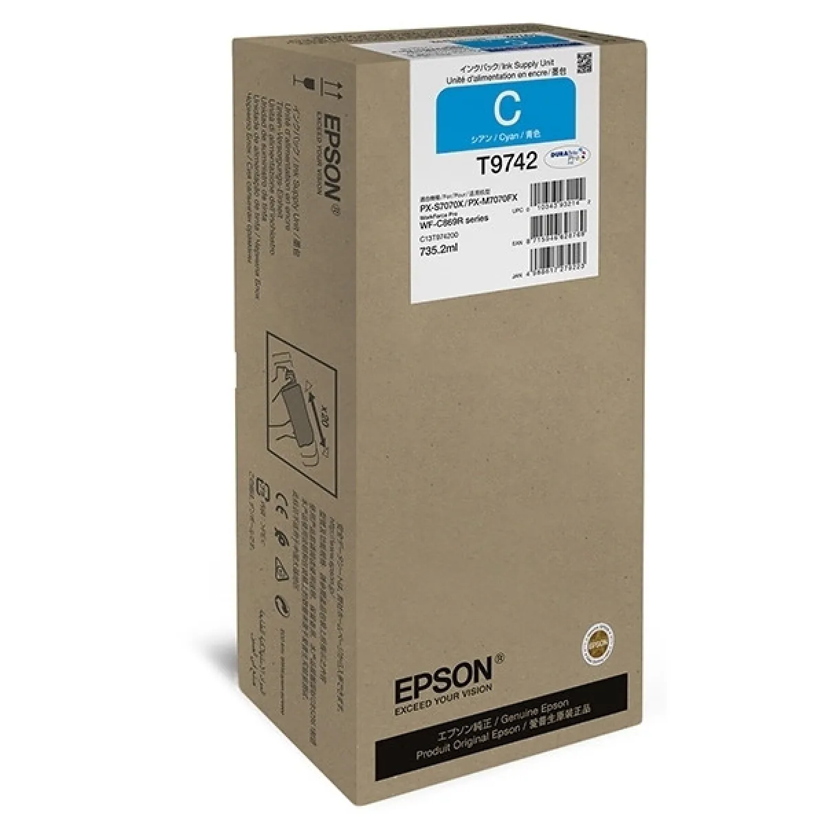 Epson Cyan C13T974200 - vue 4