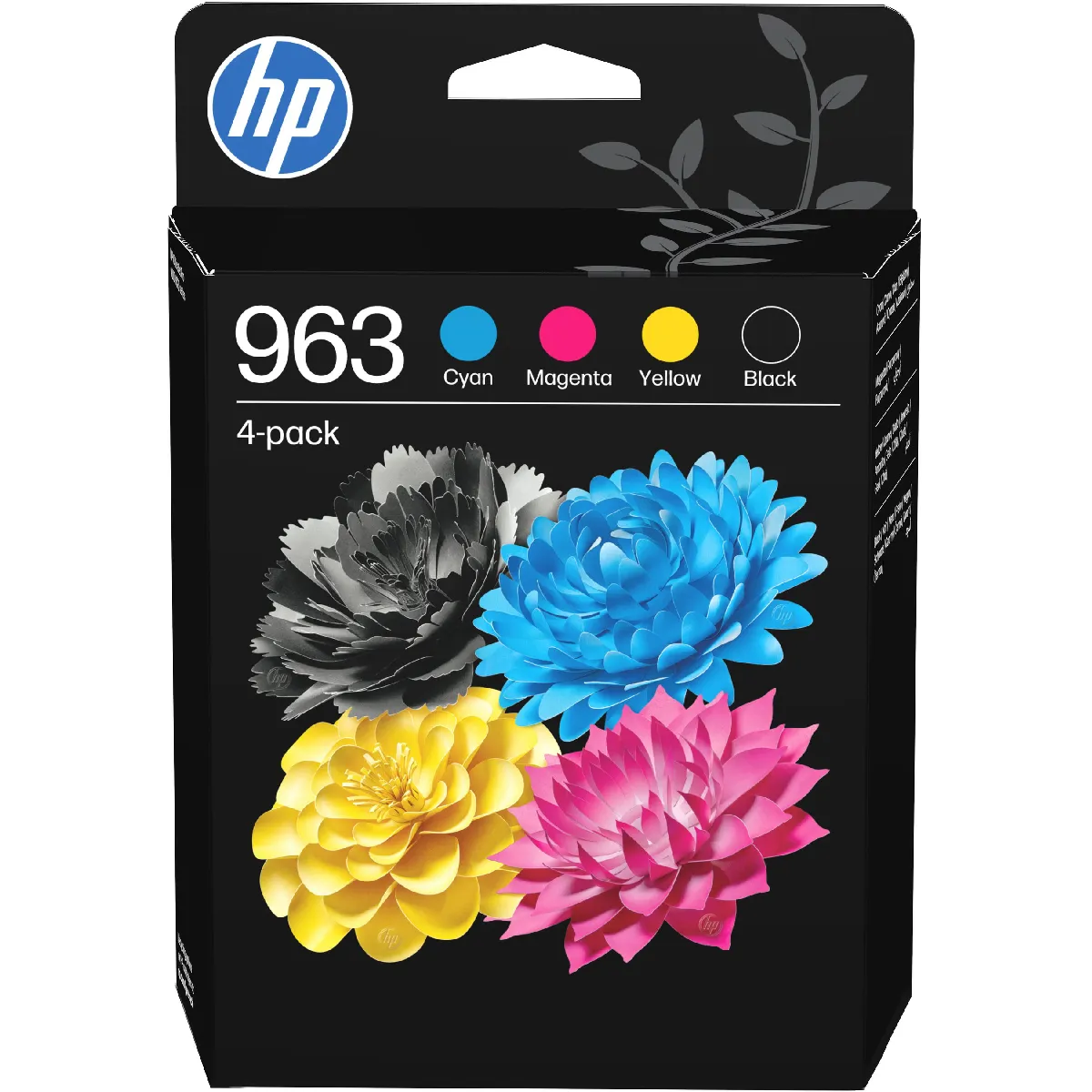 HP 963 Pack de 4 cartouches d'encre CyanJaune authentiques Neuf - vue 3