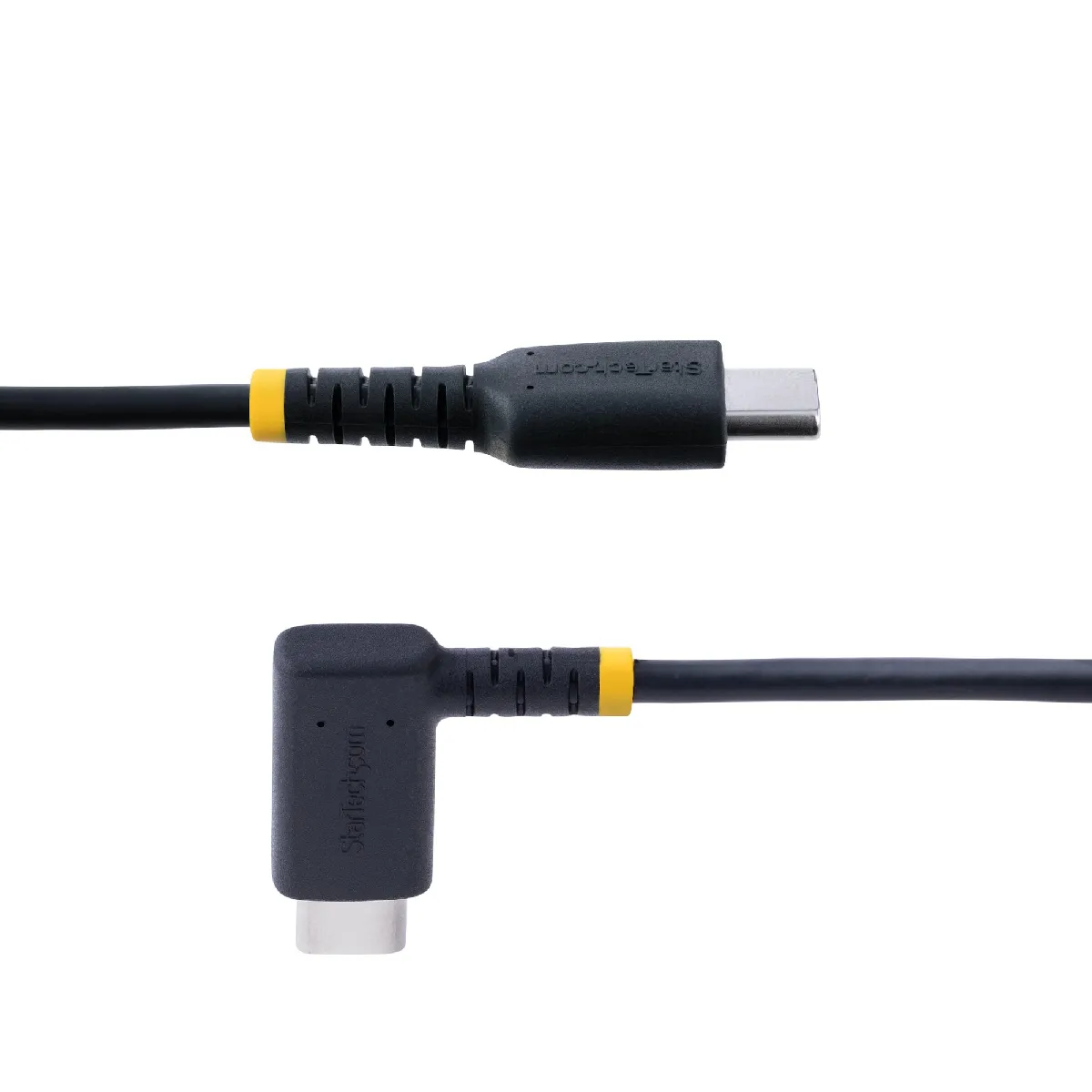 Cable de Charge USB-C StarTech.com 15 cm 60W PD 3A Tressé Blanc - Image 3
