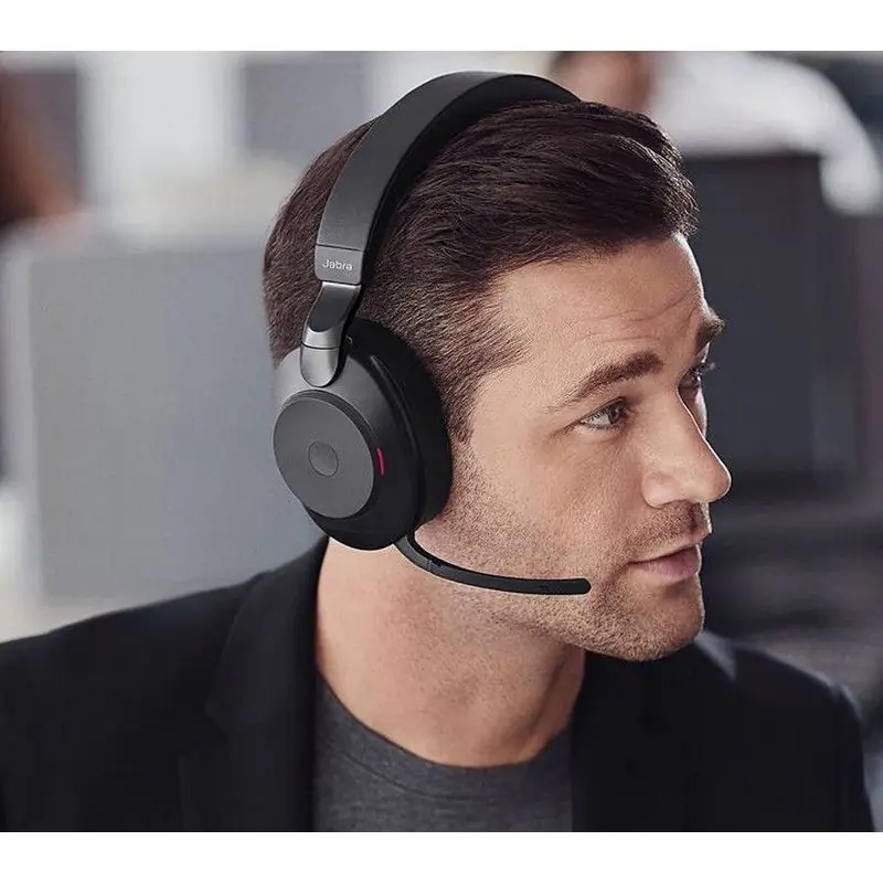 Jabra Evolve3 85 Casque Sans fil Arceau AppelsMusique USB Type C Bluetooth - vue 6