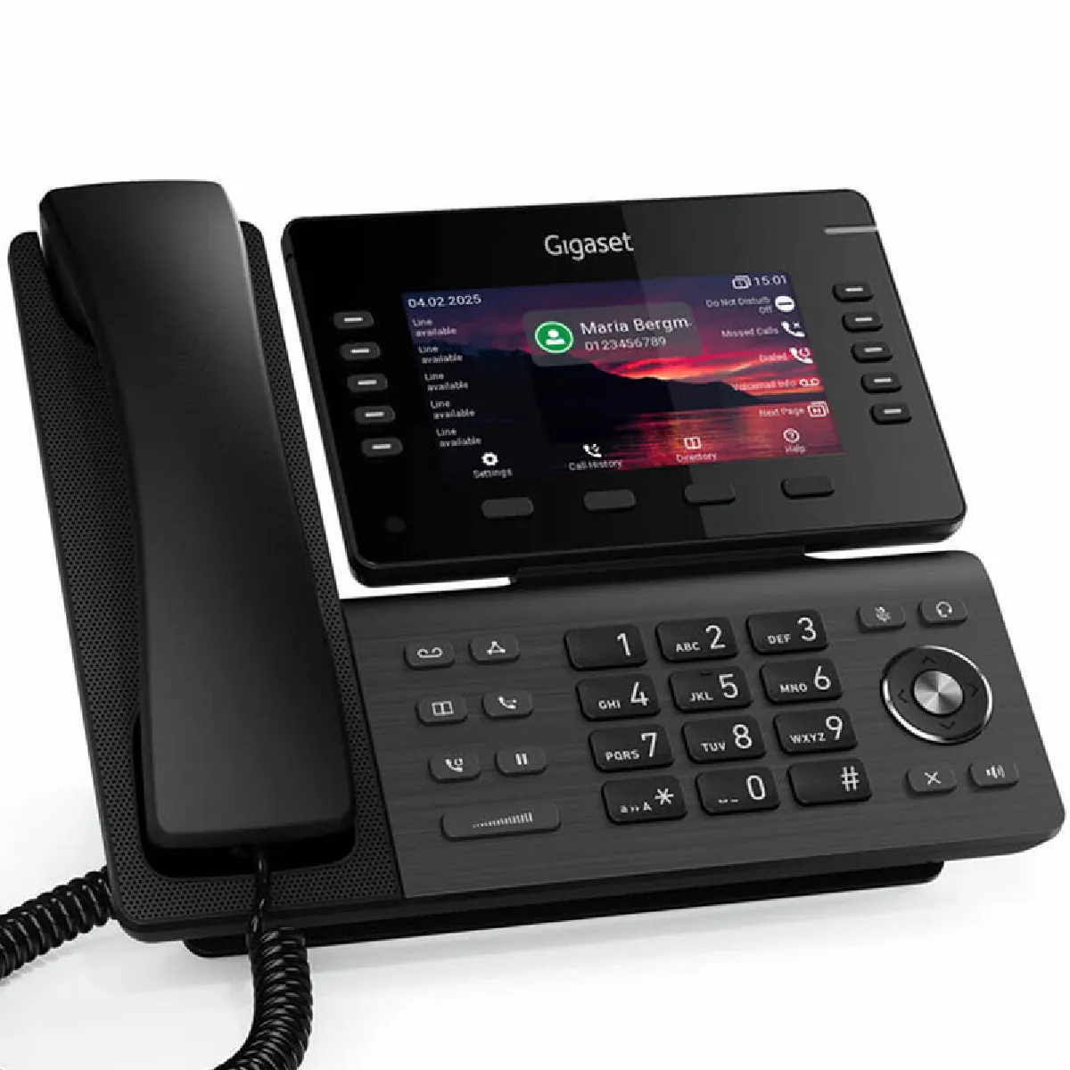 Gigaset Téléphone Ip De Bureau P850w Ip Pro - 12,7 Cm