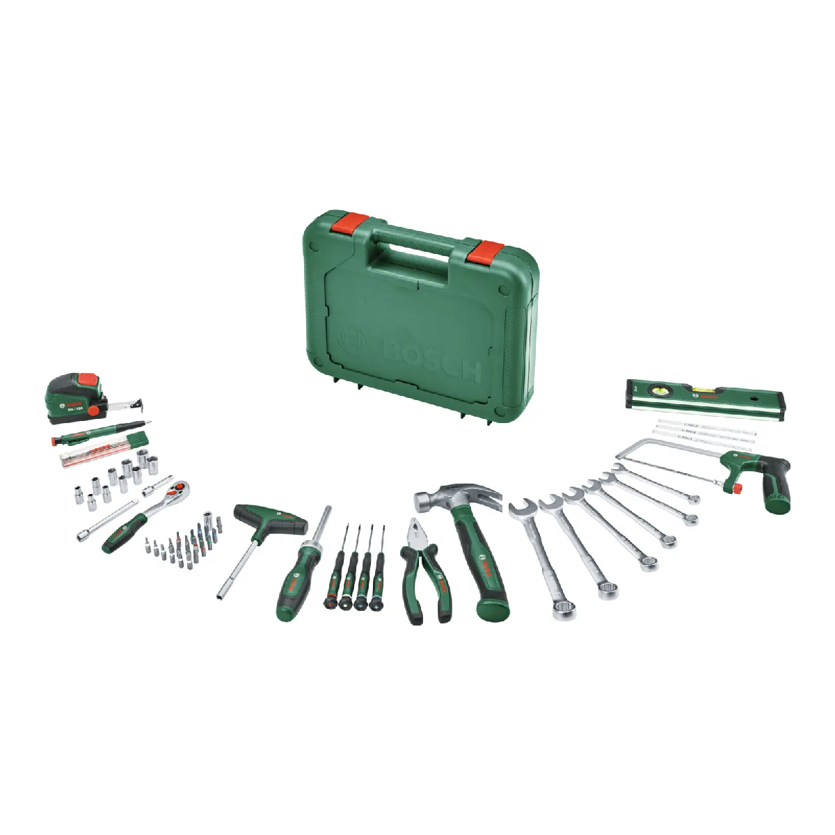 Bosch Set d’outils à main Advanced 64 pièces