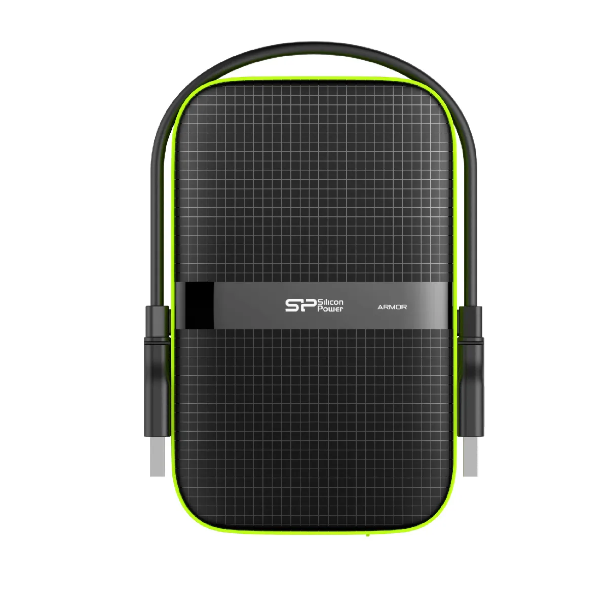 SILICON POWER  Armor A60 disque dur externe 4 To Noir, Vert