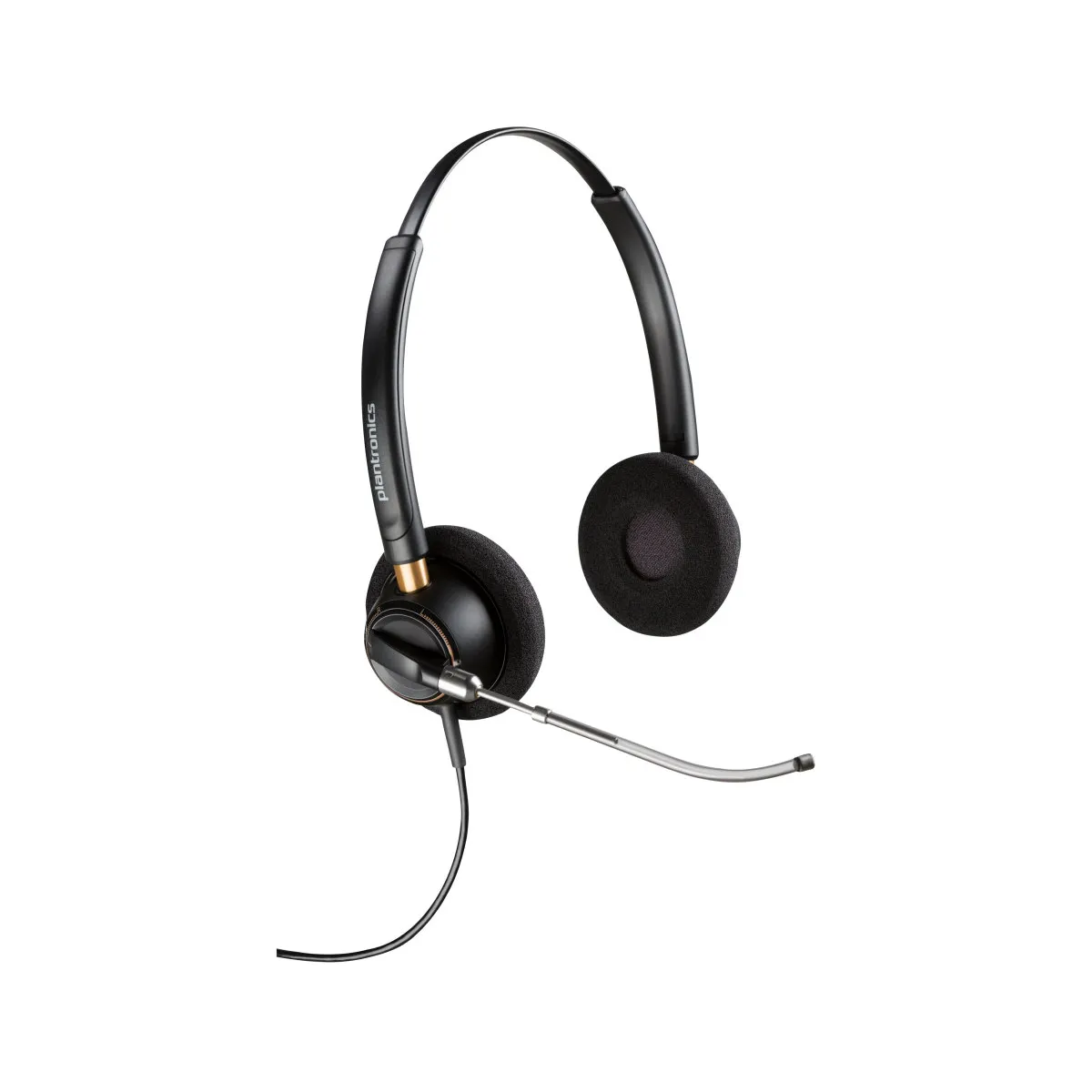 Casque Binaural Poly EncorePro 520V – Filaire, Centre d'Appels, Quick Disconnect - vue 8