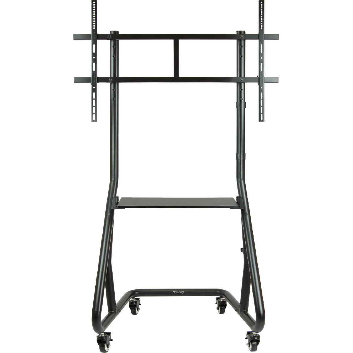 Tooq Noir Support De Tv Fixe Fs20200m-B 60" - 105" 100 Kg Avec Roues