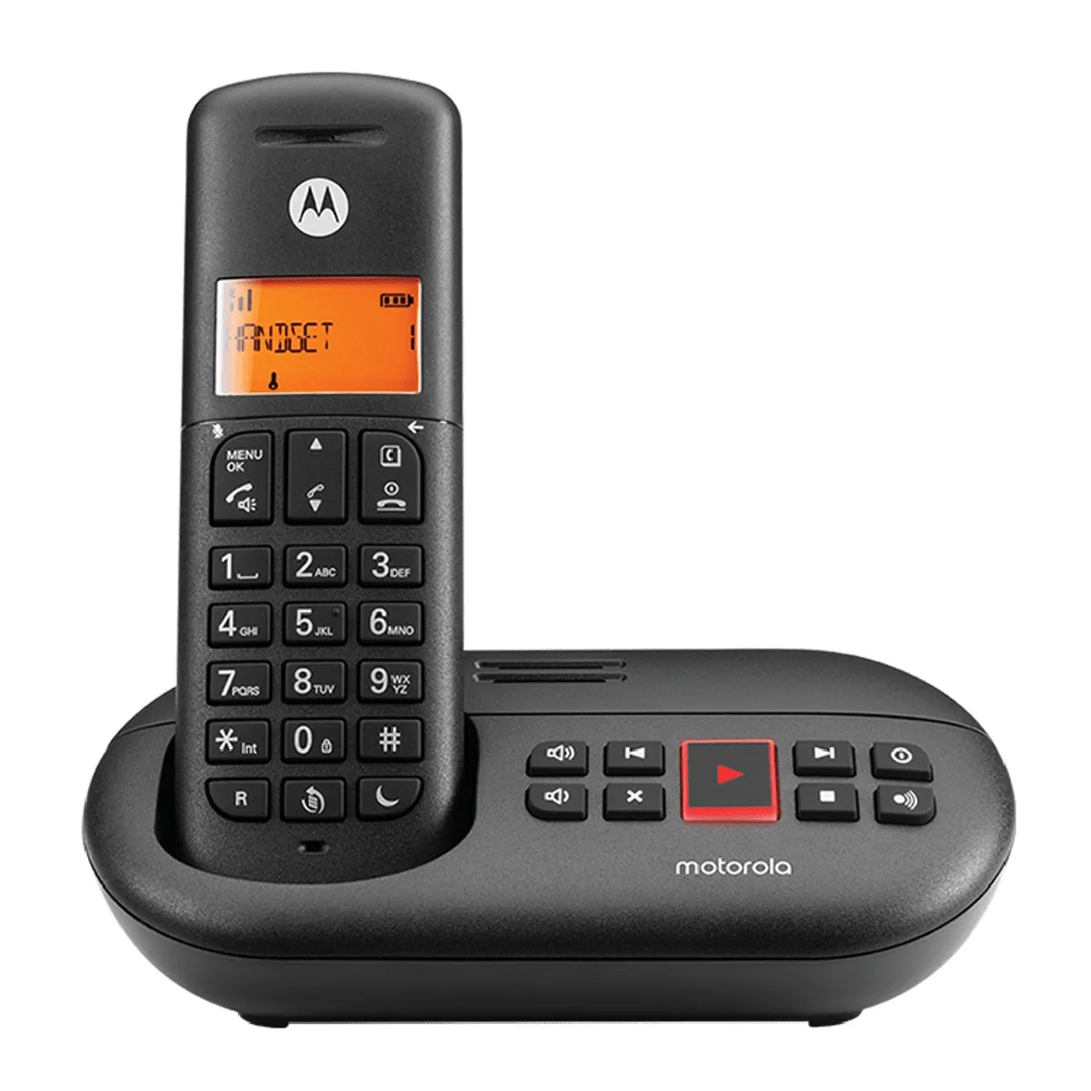 Téléphone Sans Fil Motorola E211 – Répondeur, Identification de l'Appelant - vue 3