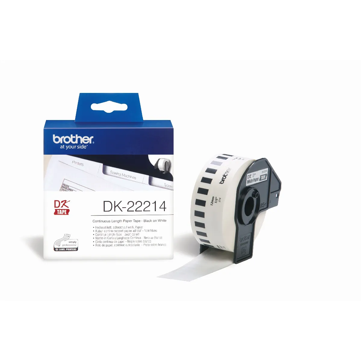 Brother DK RUBAN SUPPT PAPIER ADHESIF - vue 9