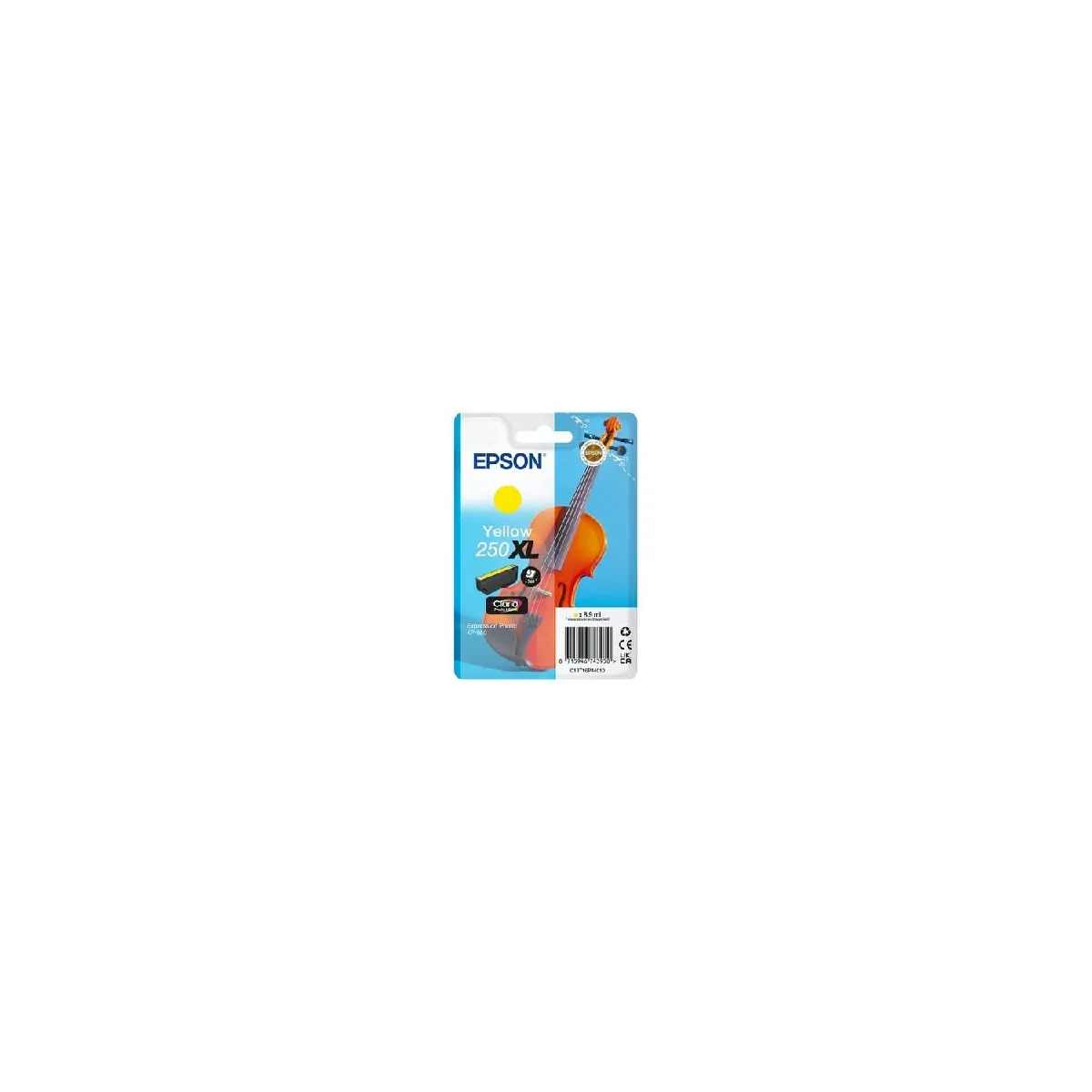 Epson 250XL 8.9 ml jaune original blister cartouche d'encre pour PN: C11CL95402 - vue 3