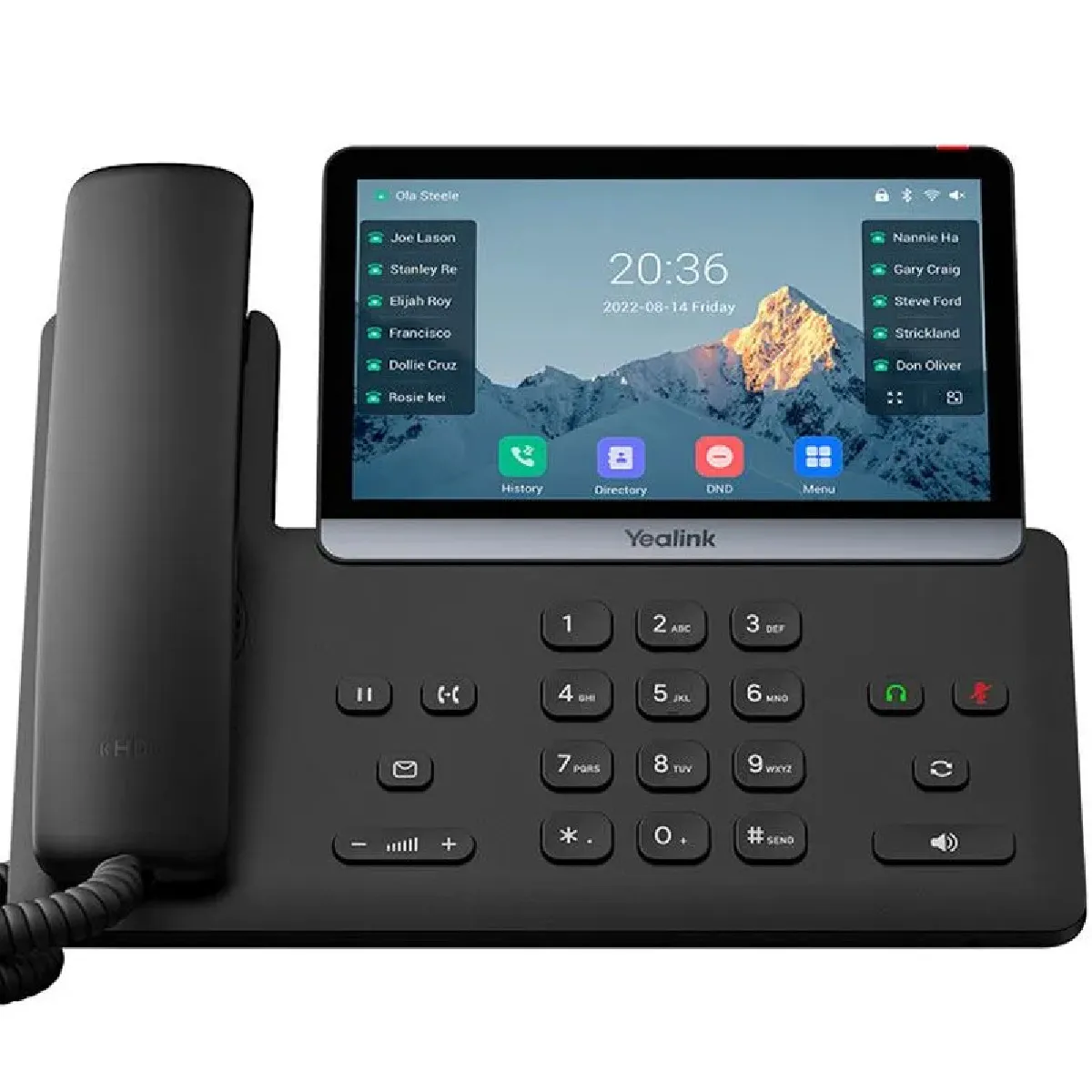 Yealink Noir Téléphone Système Voip Sip-T77u - Image 3