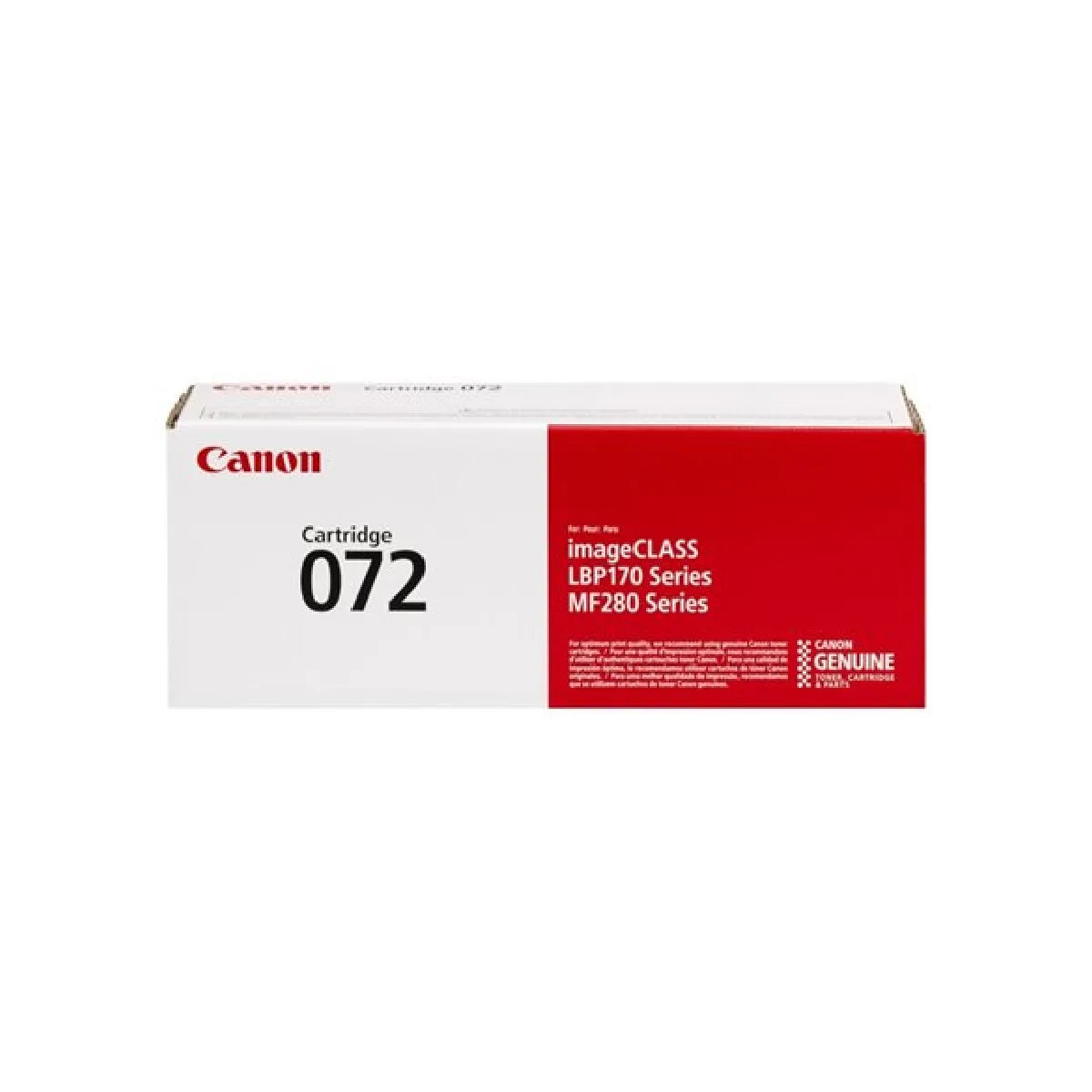 CANON Modèle du produit : Toner Cartridge 072 Neuf - vue 3