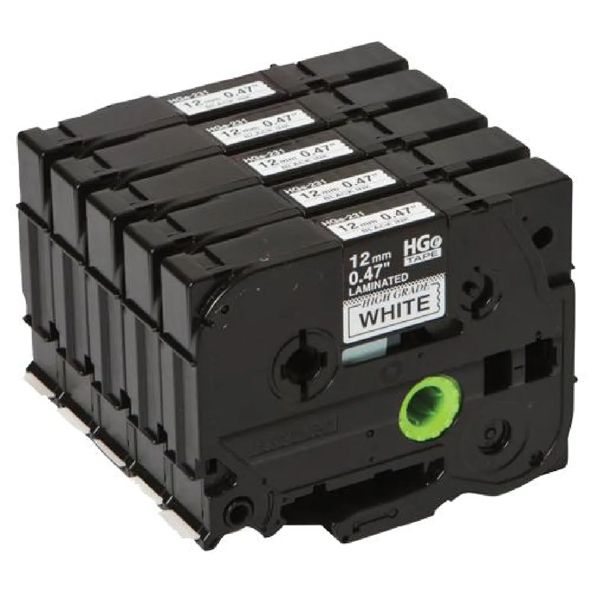 Brother HGE231V5 Ruban laminé sur Rouleau 1 2 cm x 8 5 rouleau x pour P Touch PT 9500pc PT 9700PC PT 9800PCN - vue 2