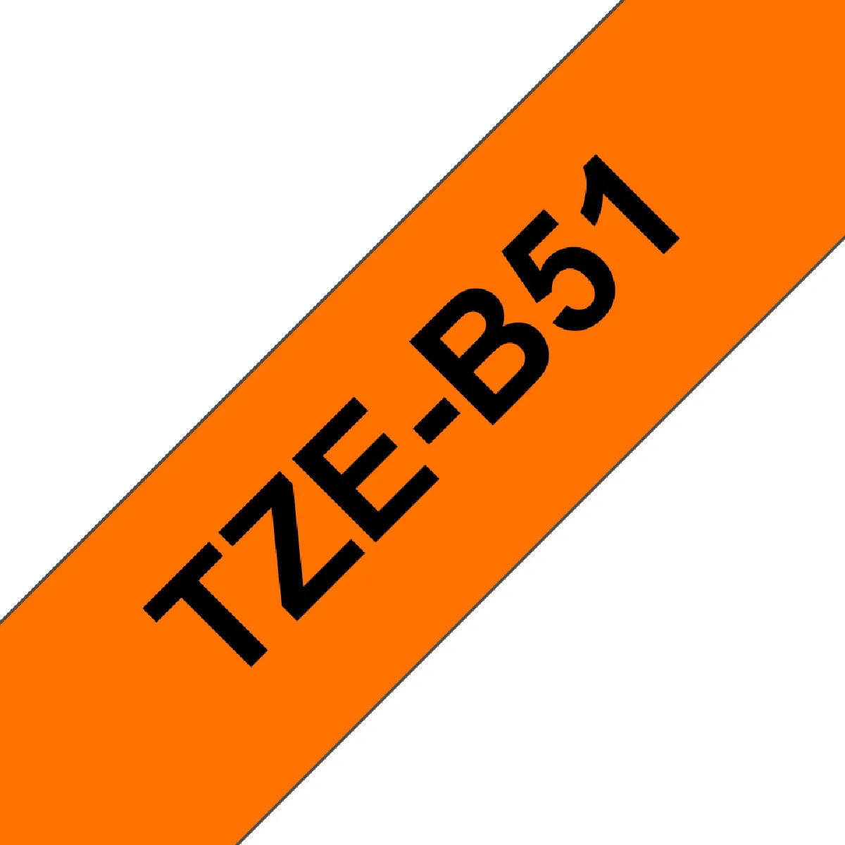 Brother TZe B51 Adhésif standard sur fluorescent Rouleau 2 4 cm x 5 1 rouleau x ruban laminé pour Brother PT D600 P Touch PT D800 E550 E800 P900 P950 P Touch Cube Plus PT P710 - vue 5