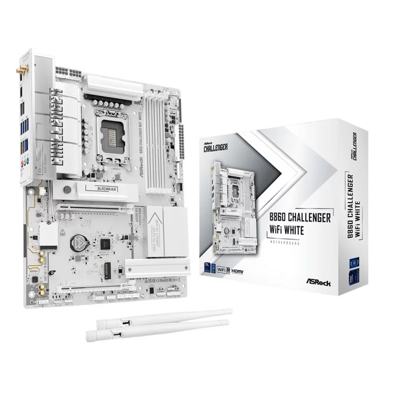 ASROCK  B860 Challenger WiFi White