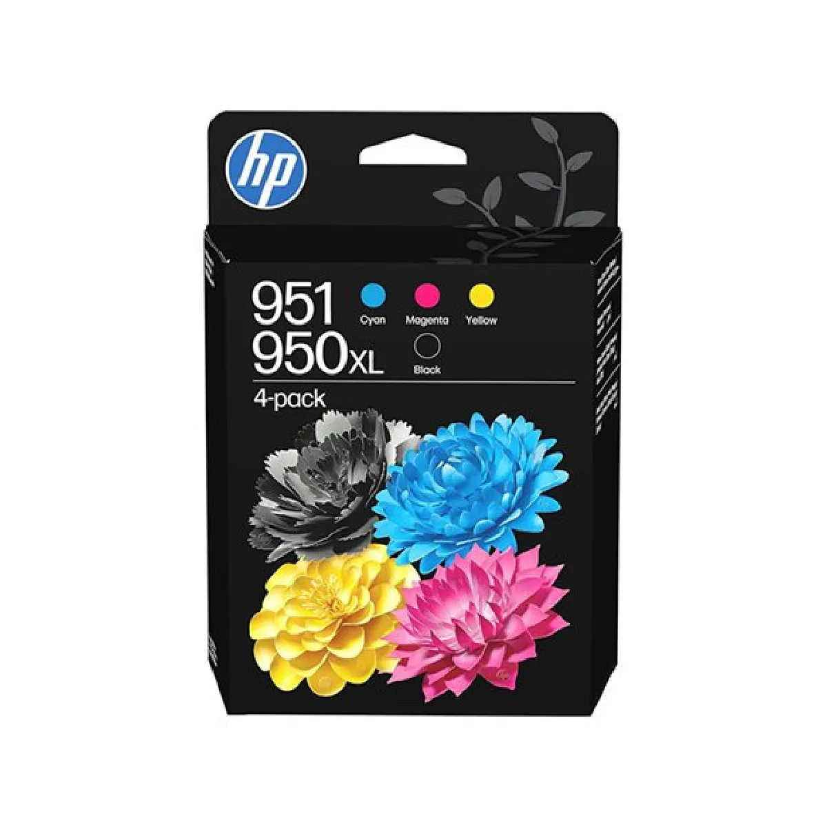 HP 950XL Pack de 4 cartouches d'encre / 951 Pack de 4 cartouches d'encre cyanjaune authentiques - vue 3