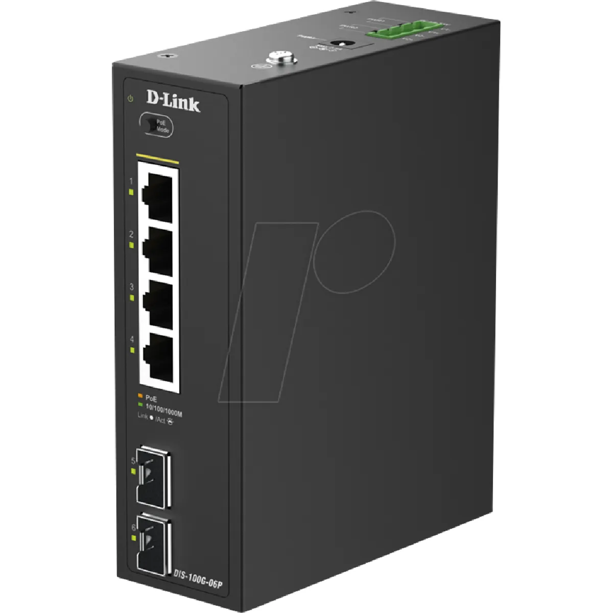 D LINK D-Link DIS-100G-06P Commutateur r&eacute;seau industriel non g&eacute;r&eacute;